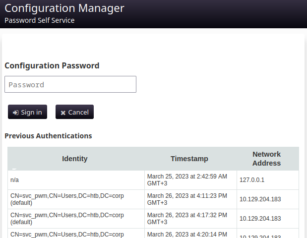 pwm configuration manager