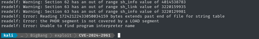libc is corrupted