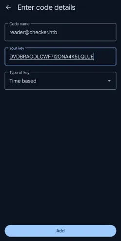 google authenticator setup