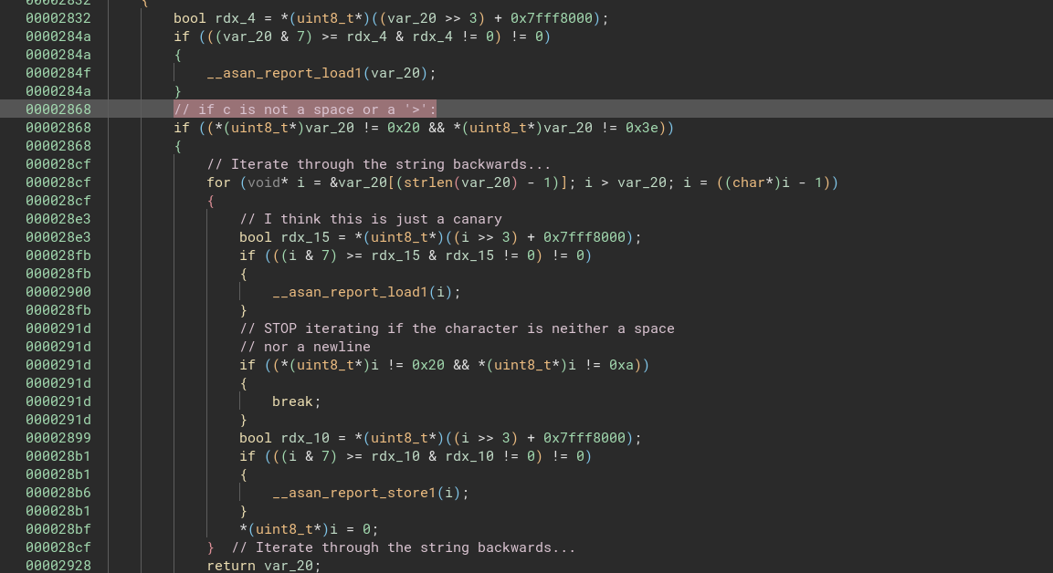 trim bcrypt function