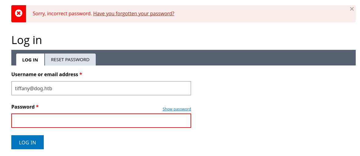 checking tiffany existence