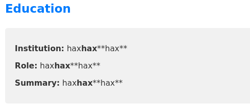 html tags in pdf