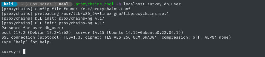 psql