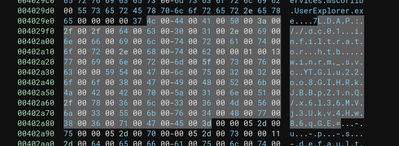UserExplorer exe binaryninja