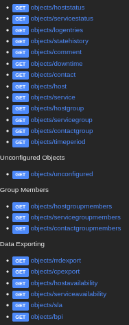 API Objects