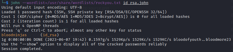 cracking rsa key