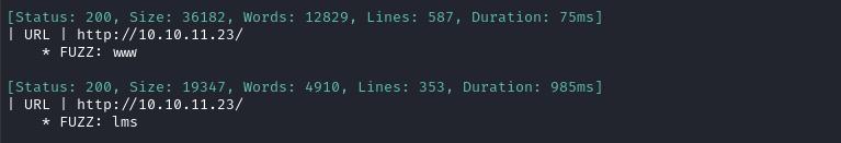 subdomain enumeration