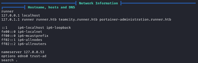 DNS info