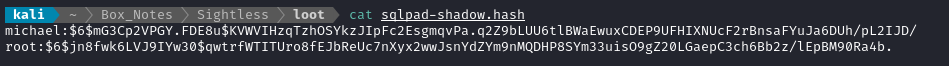 shadowfile hashes