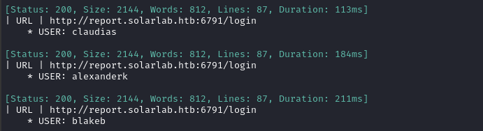 username enumeration 2