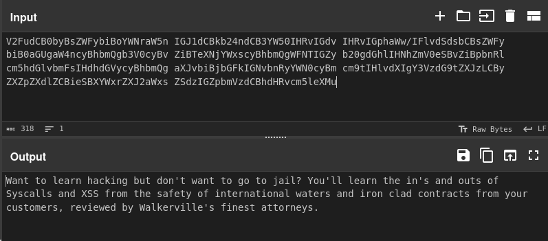 decoded base64 from index page