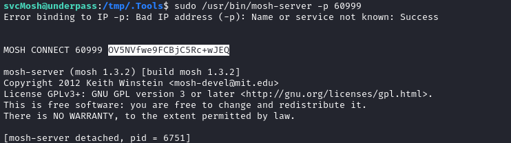 mosh server
