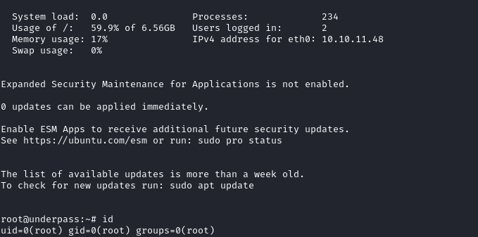 root ssh initial