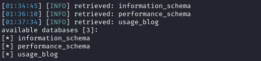 sqli enumeration 1