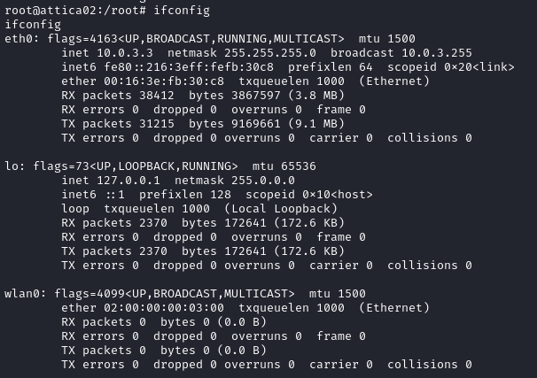 ifconfig original